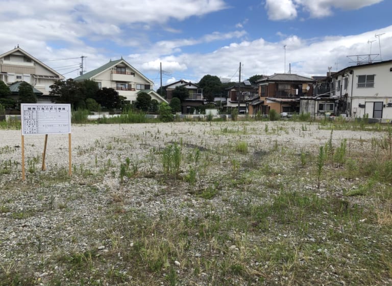 上尾市スタンド跡地