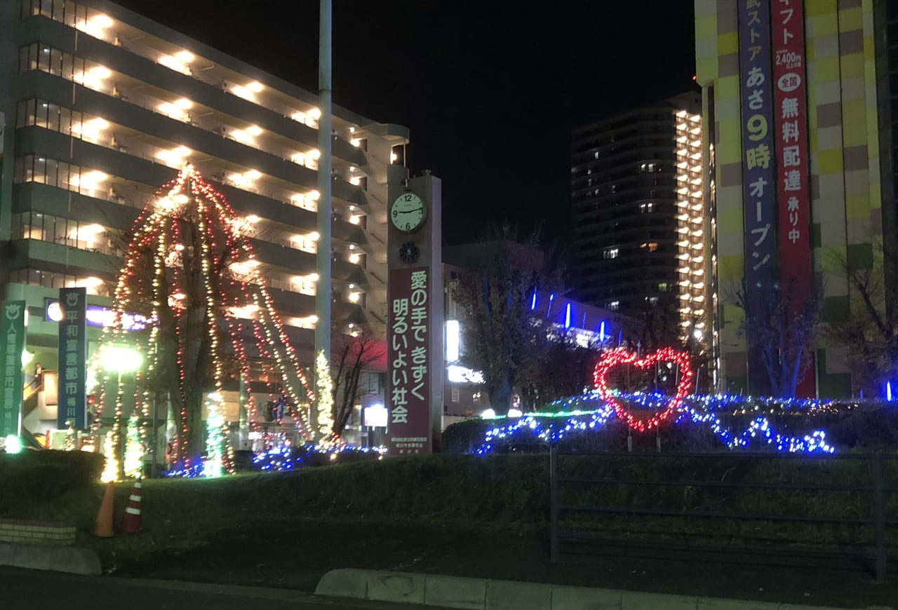 桶川市イルミネーション点灯式